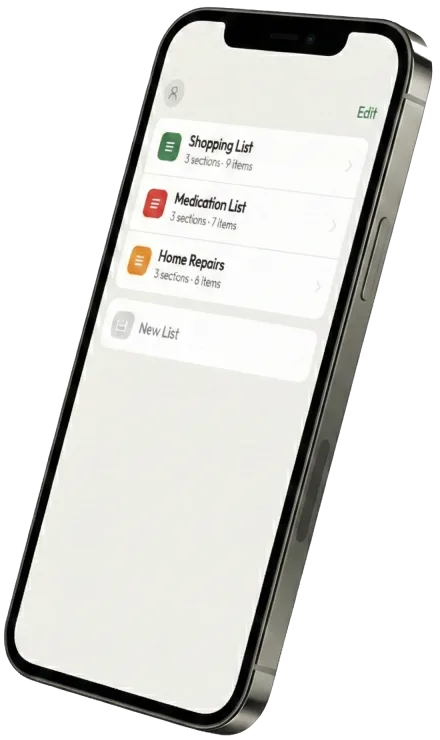 Lhistly lists overview